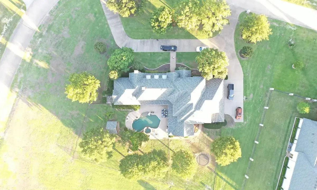 New shingle roof installation on a home in Sheridan